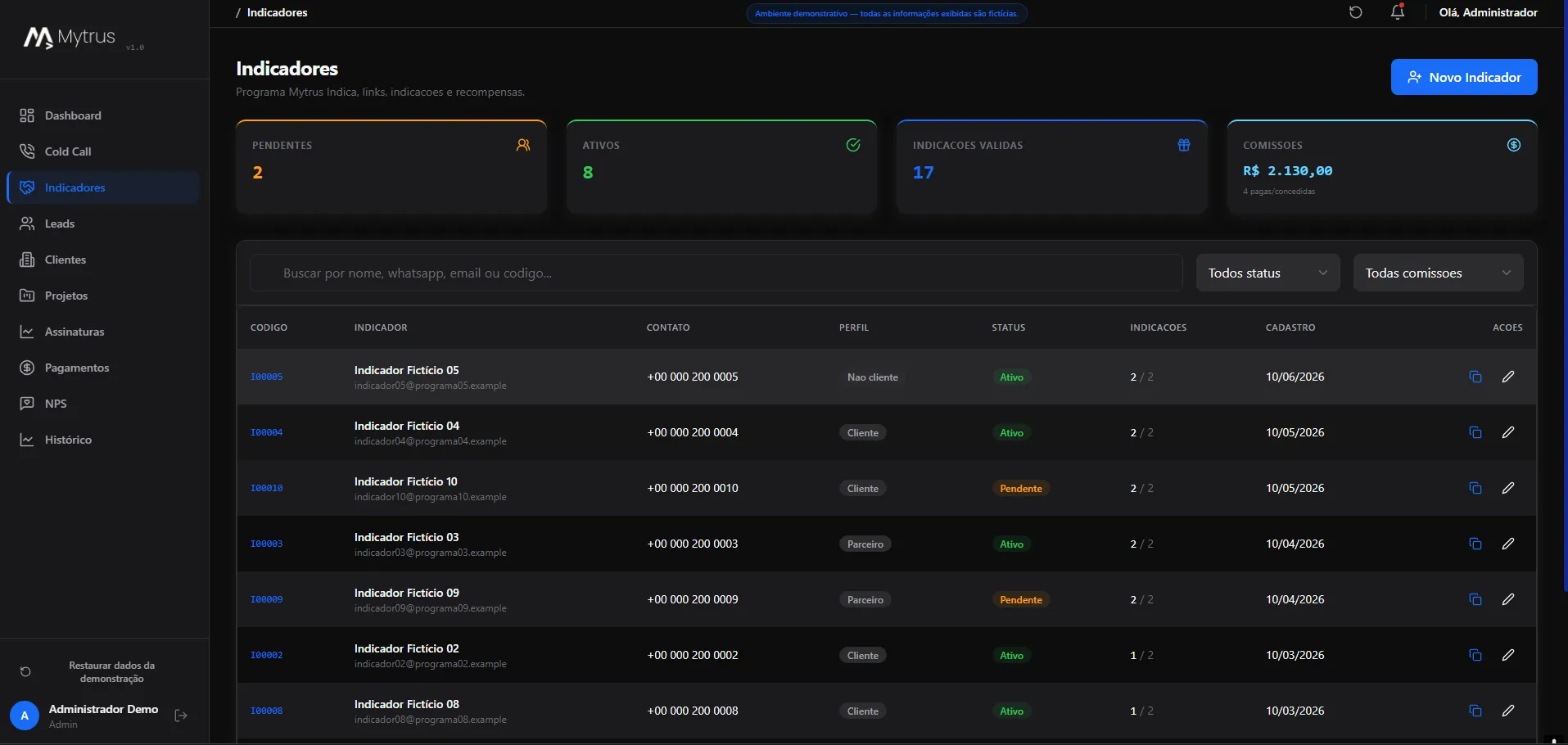 CRM Mytrus — Galeria do projeto 8